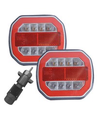 Wireless Magnetic Rear Combination Lamp Kit 24V 030045